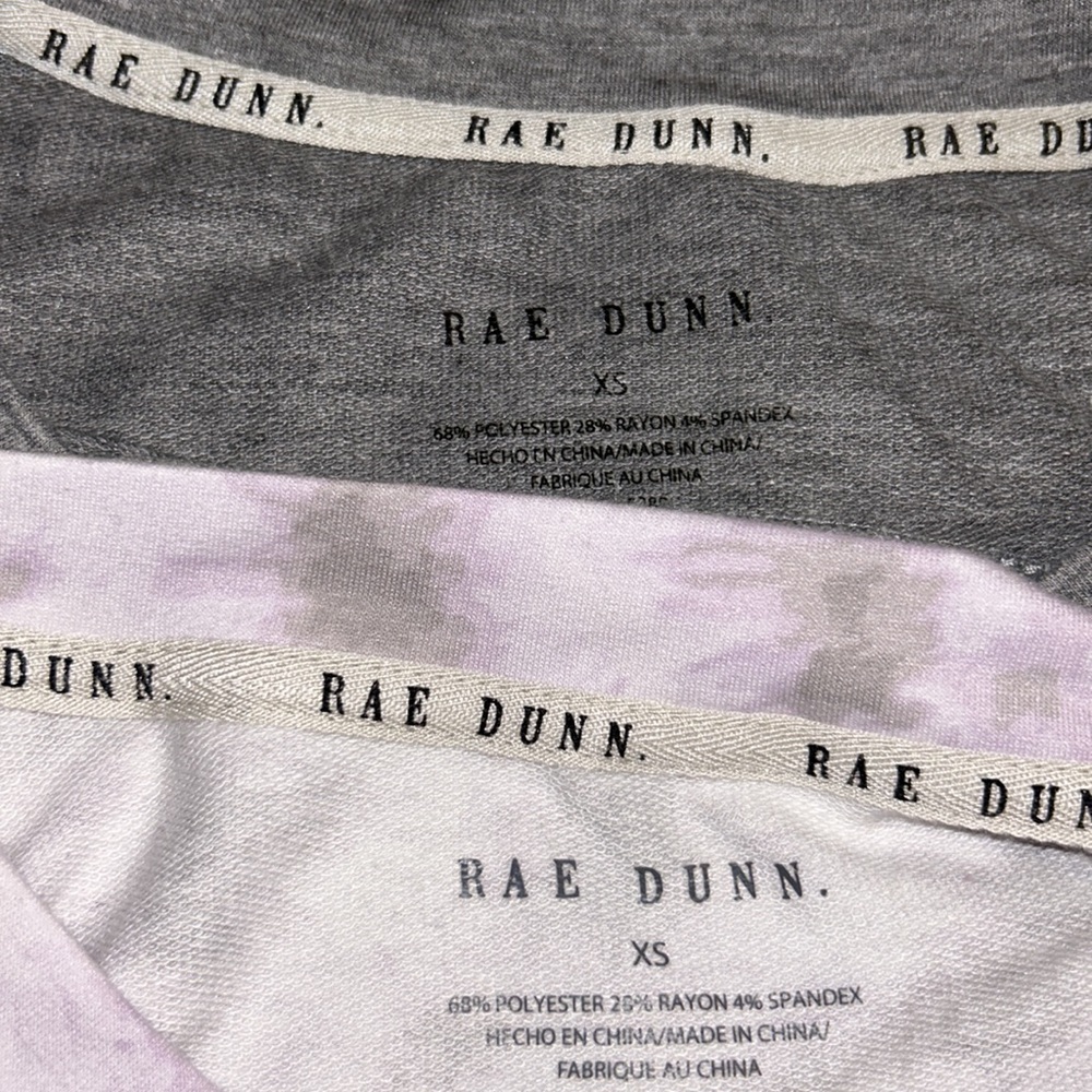 Bundle of 2: Rae Dunn Inspirational Cuffed T’s - Picture 3 of 6